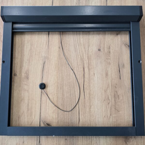 Antracit rolós szúnyogháló 100x100