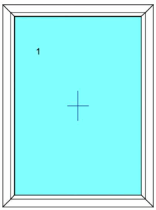 Schüco FocusIng fix ablak