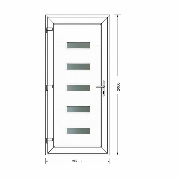 100x210 bejarati ajto balos modern9