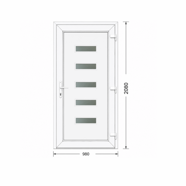 100x210 bejarati ajto jobbos modern9